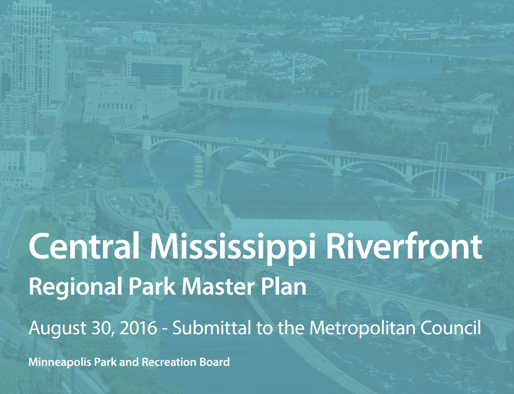 MPRB Adopts Riverfront Master Plan